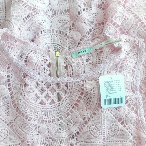 {urban outfitters} pink lace medallion dress - Picture 5 of 6